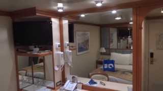 Princess Cruise Ship Interior Stateroom Tour [upl. by Apollo442]