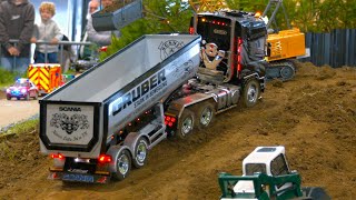 100 UNIQUE RC TRUCKS AND TRACTORS  SPECIAL RC MOMENTS FROM GERMAN RC FAIRS [upl. by Hayidan]