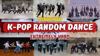 MIRRORED KPOP RANDOM DANCE  EXTREMELY HARD ver [upl. by Selokcin]