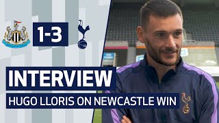 INTERVIEW  HUGO LLORIS ON NEWCASTLE WIN  Newcastle United 13 Spurs [upl. by Reinwald]