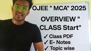 OVERVIEW OJEE CLASS DISCUSSION ✅ CLASS NOTES E PDF [upl. by Ssyla346]