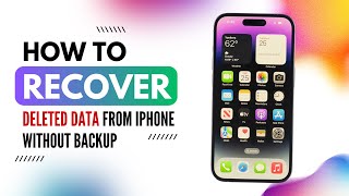 2023 Recover Deleted Data from iPhone without Backup  iPhone Data Recovery  RecoverGo iOS [upl. by Savory]