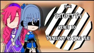 Game DITOEFTV react to Penelope as Jingliu  GCRV  🎃 Halloween Special 🎃  No part 2 [upl. by Ylrebme]