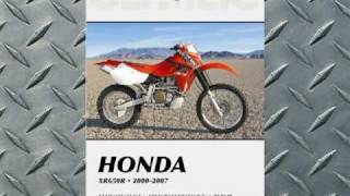 Clymer Manuals Honda XR650R XRR XR Manual Shop Service Repair Manual Maintenance Video [upl. by Nallek]