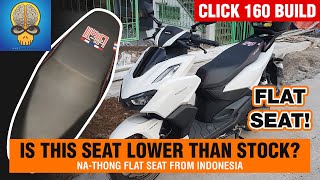 FLAT SEAT for Honda Click 160 [upl. by Betthezul579]