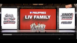 LIV Family  Philippines  Junior Division  2024 World Hip Hop Dance Championship Prelims [upl. by Adnwahsat]