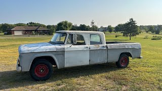 Getting the 64 Dodge D200 Crew Cab Roadworthy [upl. by Aramenta323]