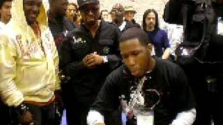 NAMM 2009 Cory Henry Impresses Teddy Riley [upl. by Petua]