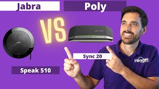 SHOWDOWN Jabra Speak 510 vs Poly Sync 20 Wireless Speakerphone  LIVE MIC amp SPEAKER TEST [upl. by Tingey]