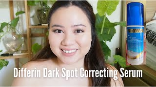 Differin Dark Spot Correcting Serum Before and After  how to use [upl. by Romilda]