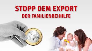 HC Strache garantiert Stopp dem Export der Familienbeihilfe [upl. by Carissa428]