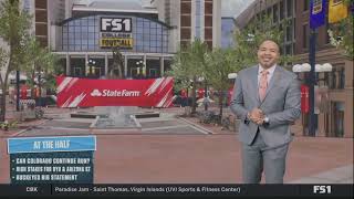 FS1 College Football State Farm Halftime Preview [upl. by Annai]