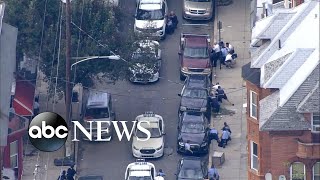 At least 5 police officers wounded in Philadelphia shootout [upl. by Notlad]