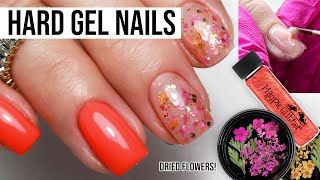 Watch Me Work Short Nails  Hard Gel amp Encapsulated Nail Art [upl. by Tench]