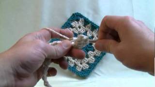 Beginner How to Crochet  Lesson 1  Chain Double Crochet and Holding Yarn dc [upl. by Sher]