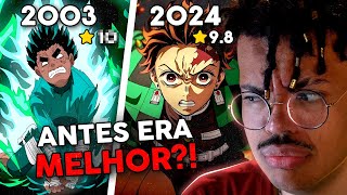 OS MELHORES ANIMES DE CADA ANO 20002024 [upl. by Ivgnout]