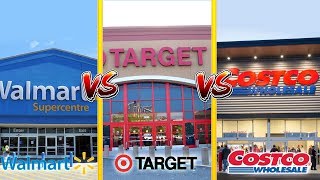 Minecraft WALLMART VS COSTCO VS TARGET SUPERMARKET CHALLENGE  Donut the Dog [upl. by Spearing]