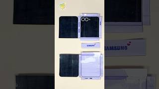 Making SAMSUNG Z Flip 6💜VS iPhone 16 [upl. by Ardnasirk613]