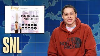 Weekend Update Pete Davidson on Staten Island COVID19 Protests  SNL [upl. by Ynnavoeg854]