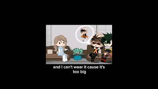 these two in an interview mem mha gachaclub myheroacademia gacha bakudekudkbk dekubakugou [upl. by Ayaladnot]