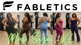 Fabletics New Fall 2024 Plus Size Haul Size 2XL workout [upl. by Alimac]