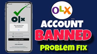 OLX account suspended problem  OLX Banned problem  Your account has been suspended olx [upl. by Brita]