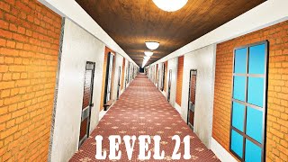 Exploring The Backrooms  Numbered Doors  Level 21  VR [upl. by Salomon38]