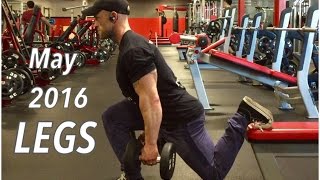 All Dumbbell Leg Workout  May 2016 [upl. by Frodin568]