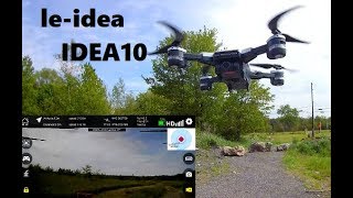 leidea IDEA10 GPS WiFi Follow Me WAYPOINT RC DRONE Review [upl. by Natanoj650]