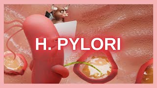 Helicobacter Pylori Mnemonic for the USMLE [upl. by Kcirdde156]