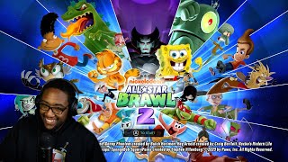 My Childhood Playing Nickelodeon AllStar Brawl 2 [upl. by Laurel587]