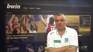 The FIBA World Championship 2010 insight with Jasmin Repesa [upl. by Yruj218]