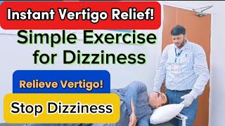 Relieve Vertigo at Home BrandtDaroff Exercise PhysioTips  Chakkar ka Ilaj Dawa aur Treatment [upl. by Amorette]