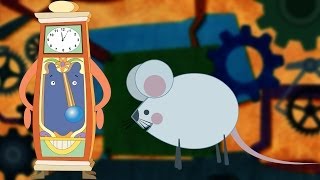 Hickory Dickory Dock  Nursery Rhyme with Lyrics [upl. by Ashton]