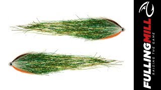 35cm Green and Gold Pike Tube Fly from Fulling Mill [upl. by Remmer]