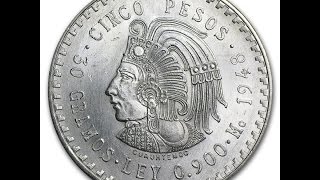 Monedas Mexicanas De Plata De Colección [upl. by Joella646]