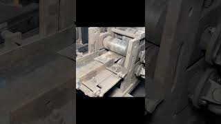 How Steel Pipes are made from oil drum in factory  shorts gkfacts steelpipes trending viral [upl. by Ethelin862]