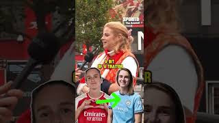 Will Vivianne Miedema Regret Leaving Arsenal for Man City ⚽️ womensfootball sports arsenal [upl. by Cassiani]