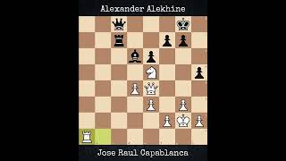 Jose Raul Capablanca vs Alexander Alekhine  World Championship Match 1927 [upl. by Esinaej]