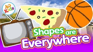 Shapes are Everywhere  Kids Learning Song [upl. by Ikuy]