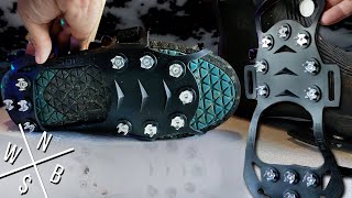 Ice Cleat Crampons  Unboxing amp Review [upl. by Sollars]