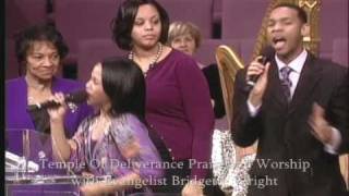 Evangelist Bridgette Wright Praise And Worship At TOD [upl. by Lleirbag510]