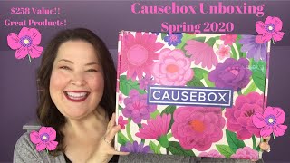 Causebox Unboxing Spring 2020 [upl. by Pascha109]