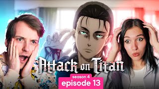 Attack on Titan  Season 4 Episode 13 REACTION [upl. by Louanna]