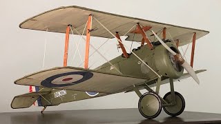 Scratch Building the Aero Graphics Sopwith Camel 116 Scale [upl. by Sammie244]