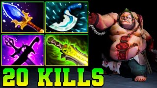 20 Kills Pudge  Pudge Dota 2 Safelane Carry Meta Pro Hooks Pro Gameplay Build Guide 737 [upl. by Eilis538]