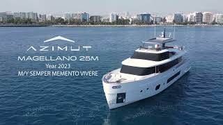 Azimut Magellano 25Μ  2023  SAMPE MEMENTO VIVERE [upl. by Gnourt]