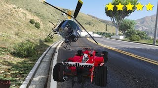 JAFFRONTE LA POLICE EN F1 SUR GTA 5 [upl. by Pyszka455]