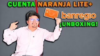 UNBOXING DÉBITO NARANJA LITE DE BANREGIO  ¡Descubre los detalles de esta Curiosa Cuenta [upl. by Hardwick]