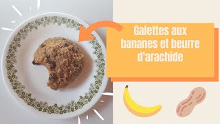 GALETTES AUX BANANES ET BEURRE DARACHIDE [upl. by Oiramrej]